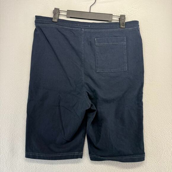 Carbon 2 Coablt Shorts Men's Small Blue Sweat Terry Pockets 10 in Drawstrings - Picture 6 of 10